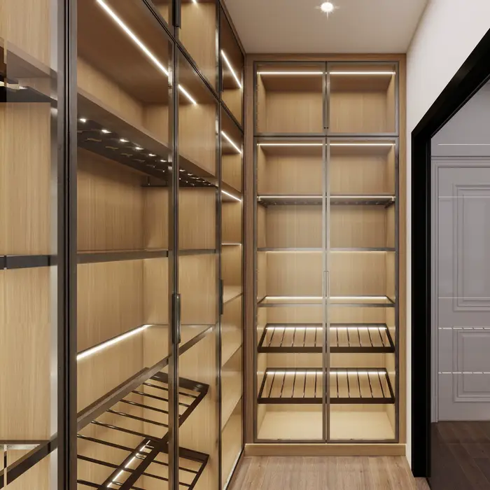Vitrine en bois pour vin au Design moderne, grand Bar de rangement, salon