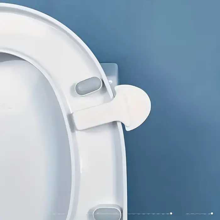 Poignée de siège de toilette pratique pour la salle de bain - Accessoire