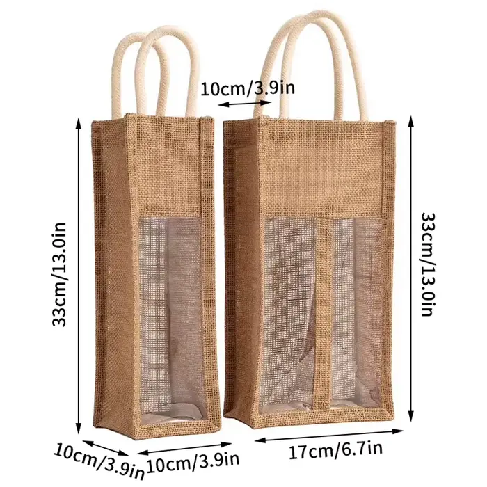 Sac à main de vin rouge