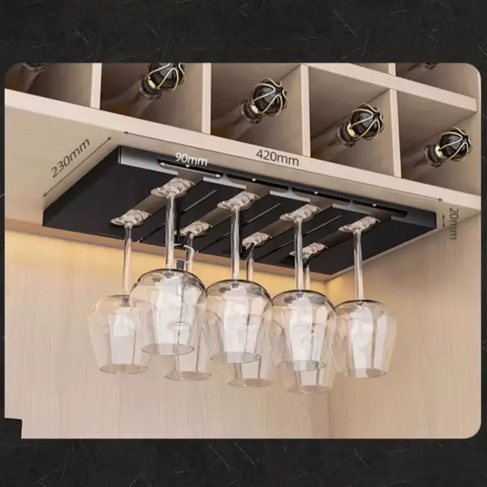 Porte-bouteille sans Perforation pour vins verticaux