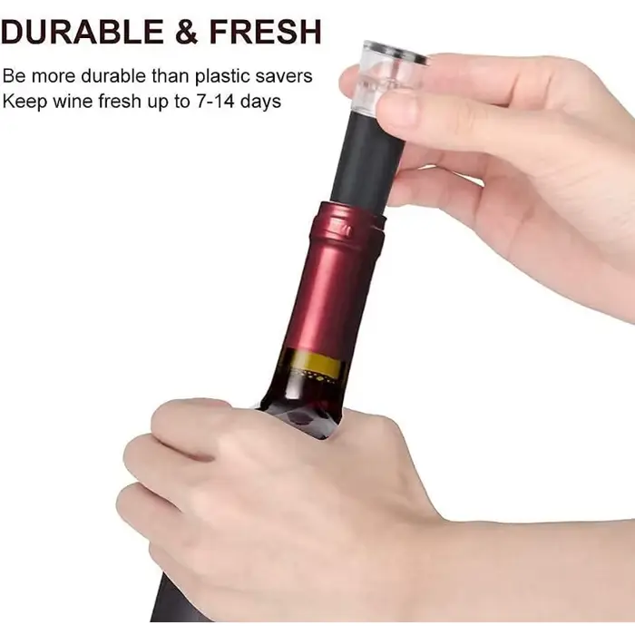 Bouchon de vin sous vide