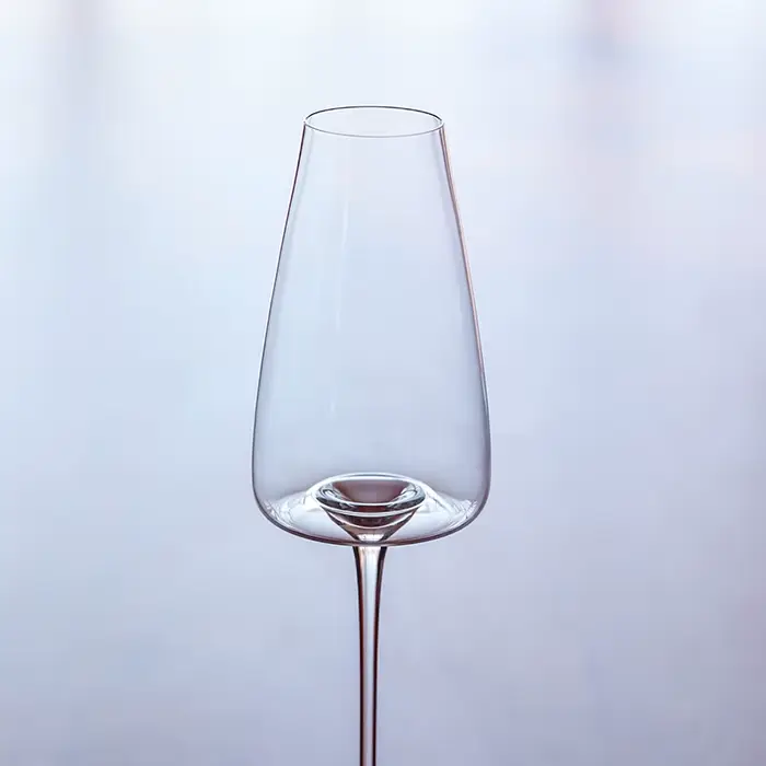 Verres de Cocktail à Champagne en Forme de Flûte en Verre de Clip Ultra-Mince