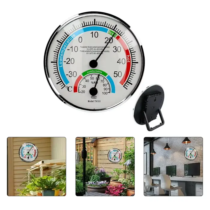 Thermomètre et hygromètre analogique