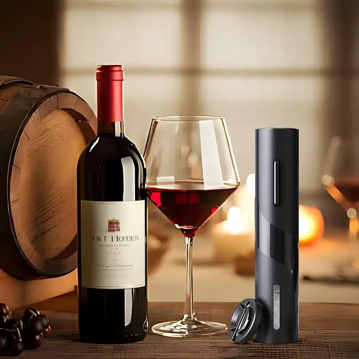 Ouvre-bouteille de vin électrique à piles