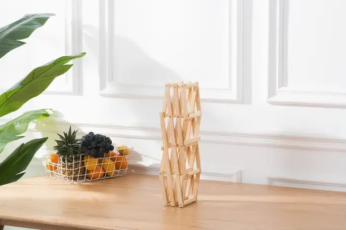 Étagères à vin en bois pour 3/5/6/10 bouteilles