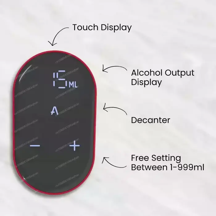Distributeur de boissons numérique avec aérateur de vin