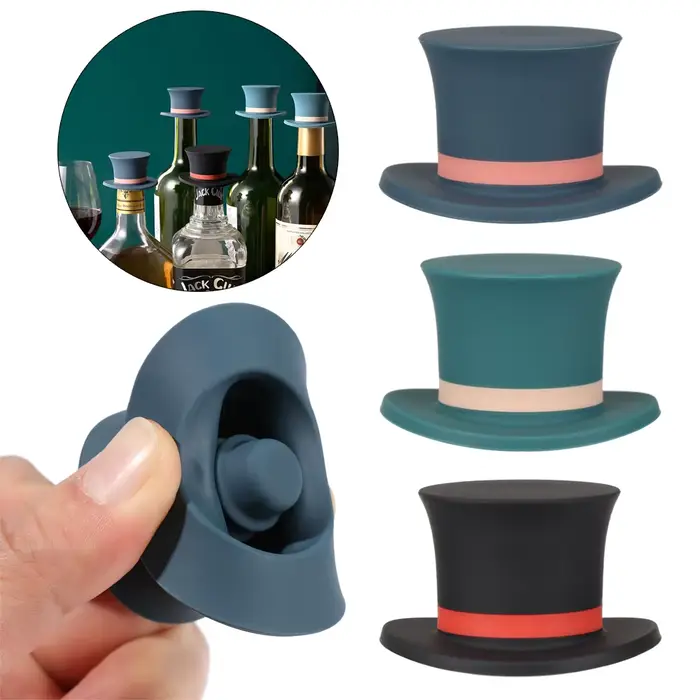 Bouchon en silicone pour bouteille de champagne