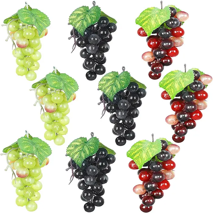 Grappe de raisins artificiels