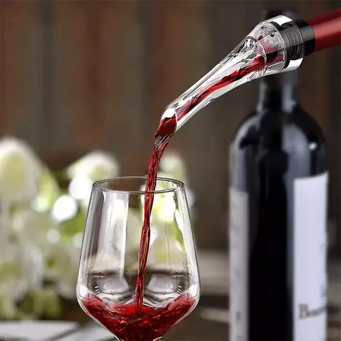 LMETJMA – bec verseur d'aérateur de vin 2 en 1