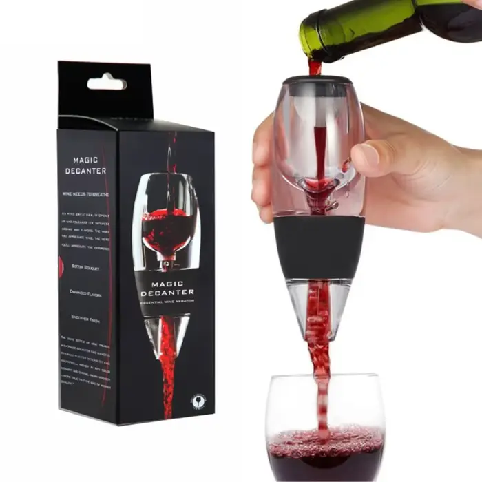 Bernoulli – carafe à vin rouge Portable