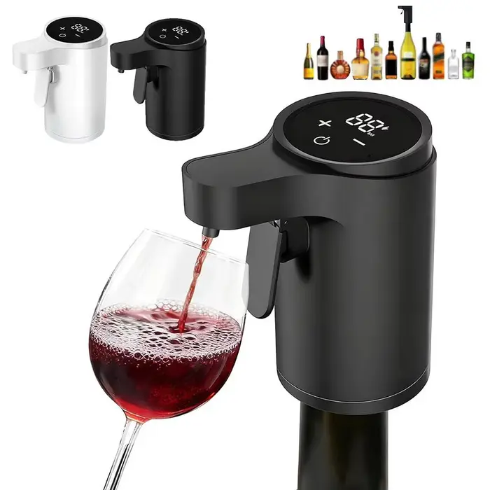 Mélangeur Portable Mini Decanterart liqueur quantitatif automatique vin pompe alcoolique distributeur boisson électrique bouteille de whisky S9V8