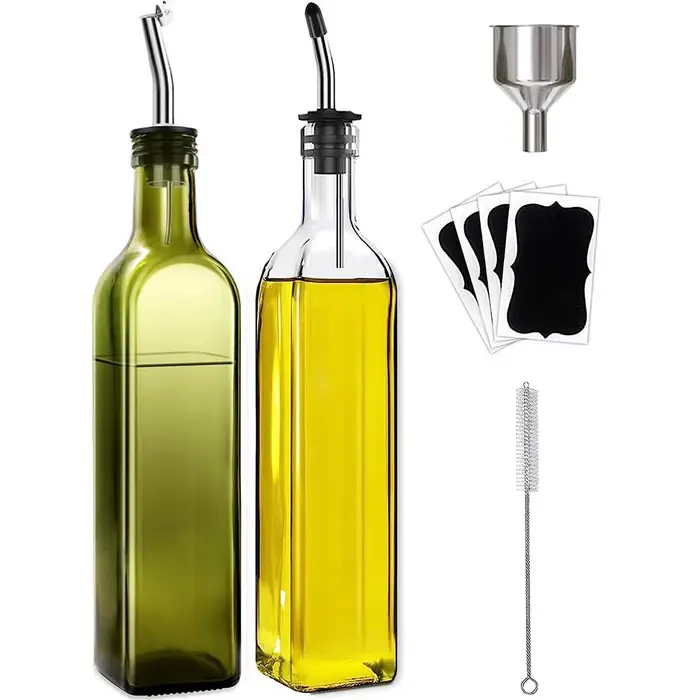 Bouteille distributrice d'huile d'olive