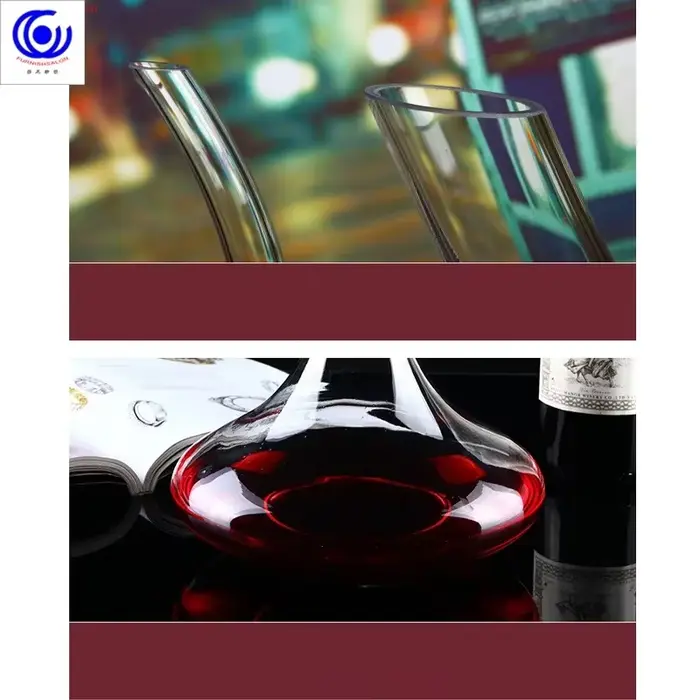 Distributeur de vin en verre cristal haut de gamme