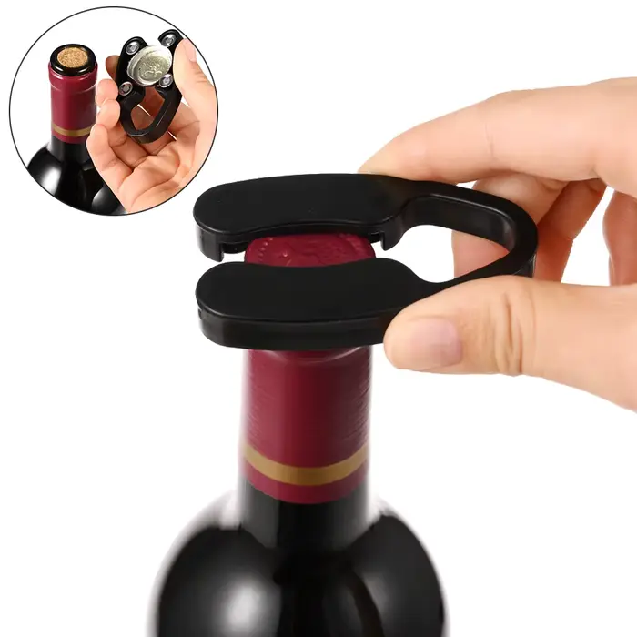 Ouvre-bouteille à vin en acier inoxydable