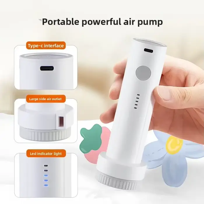 Pompe à vide électrique rechargeable USB-C