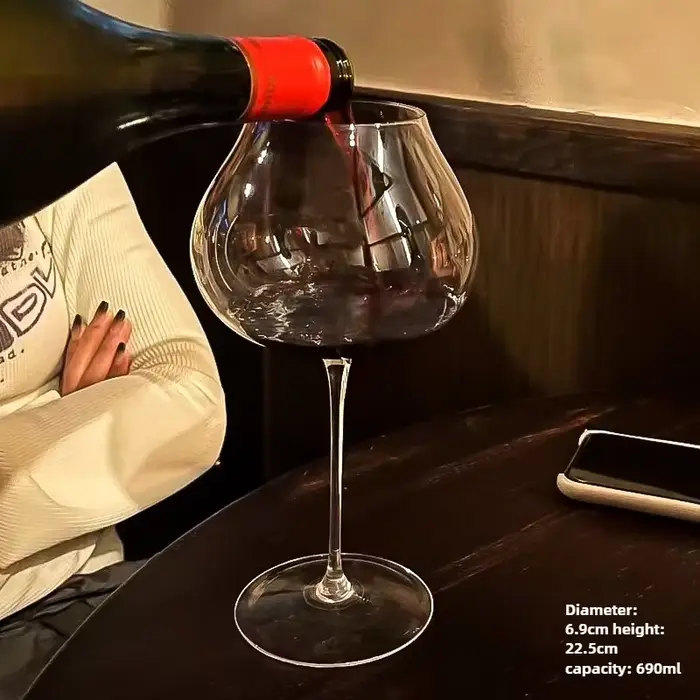 Verre à vin européen, verre bordeaux en cristal