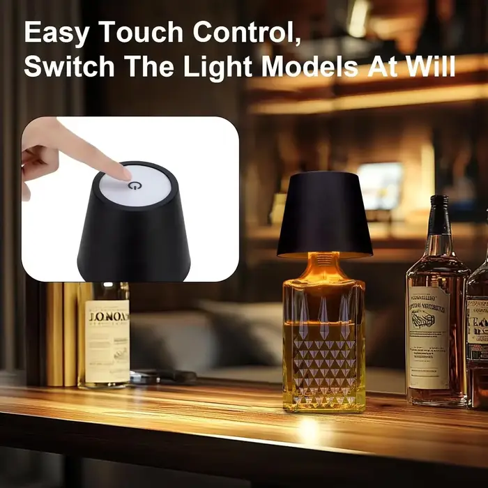 2025 bouteille de vin lampe à LED