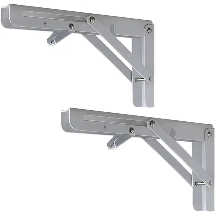 Supports d'étagère pliants robustes