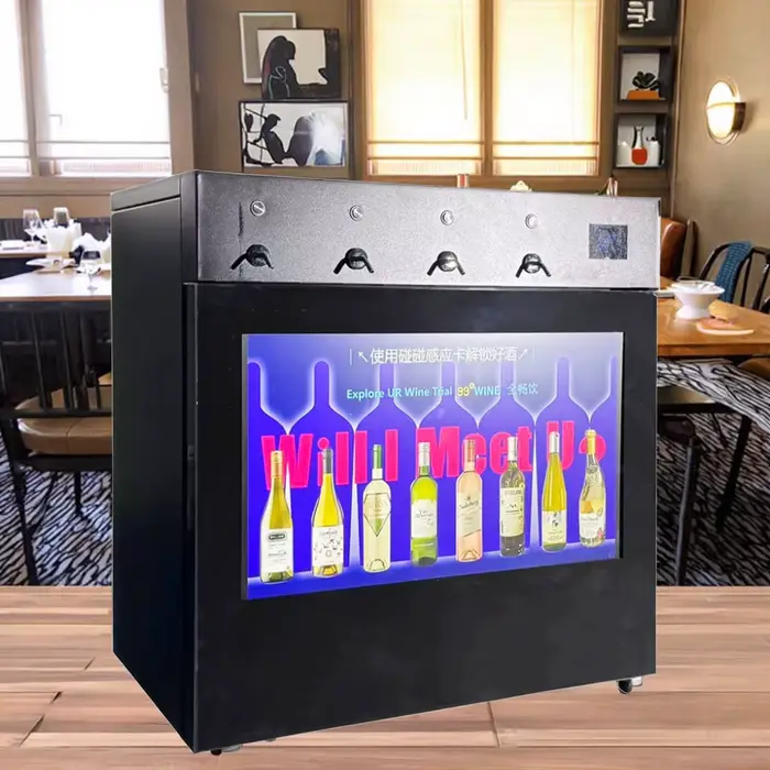 Refroidisseur à vin en acier inoxydable commercial