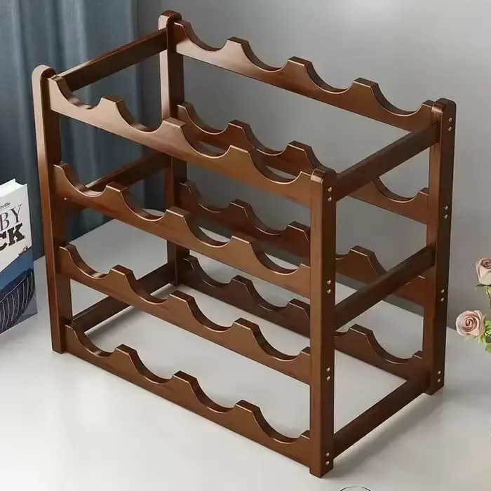 Range-bouteilles de table créatif pour la maison