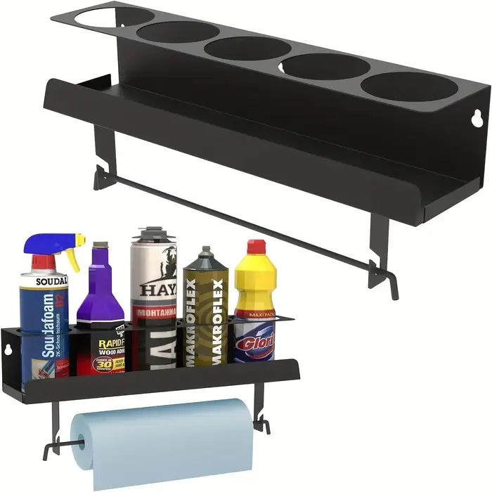 Supports de rangement muraux pour bouteilles