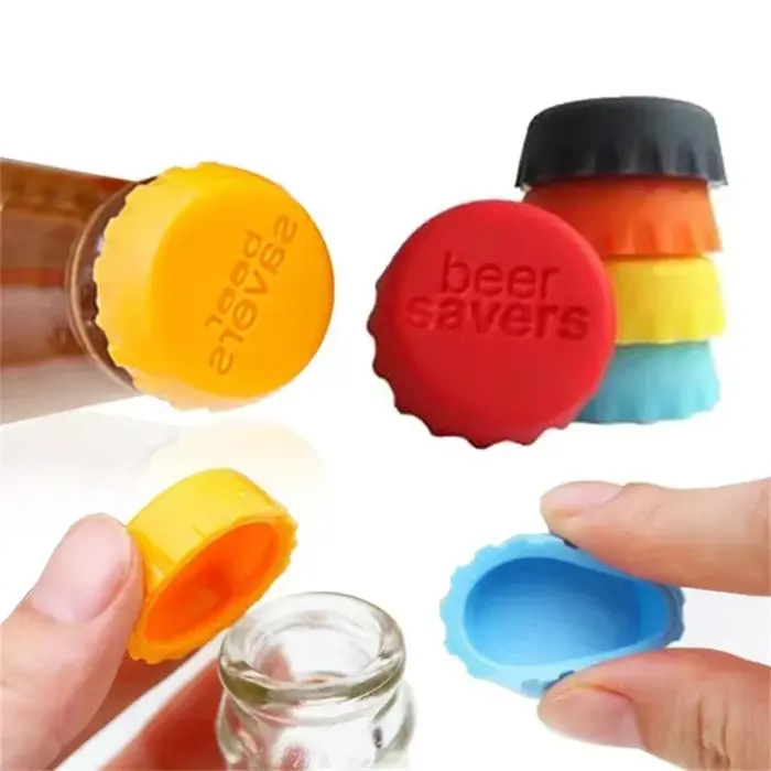 Bouchon de bouteille de bière en Silicone créatif