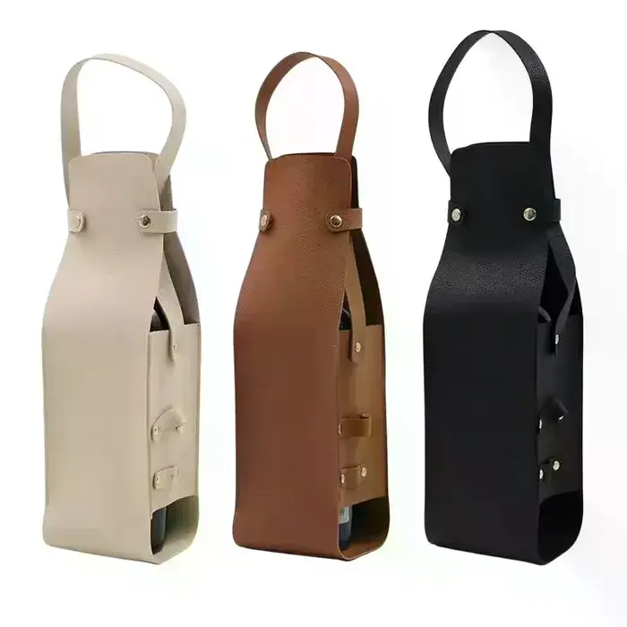 Sac de transport pour vin et champagne avec poignée