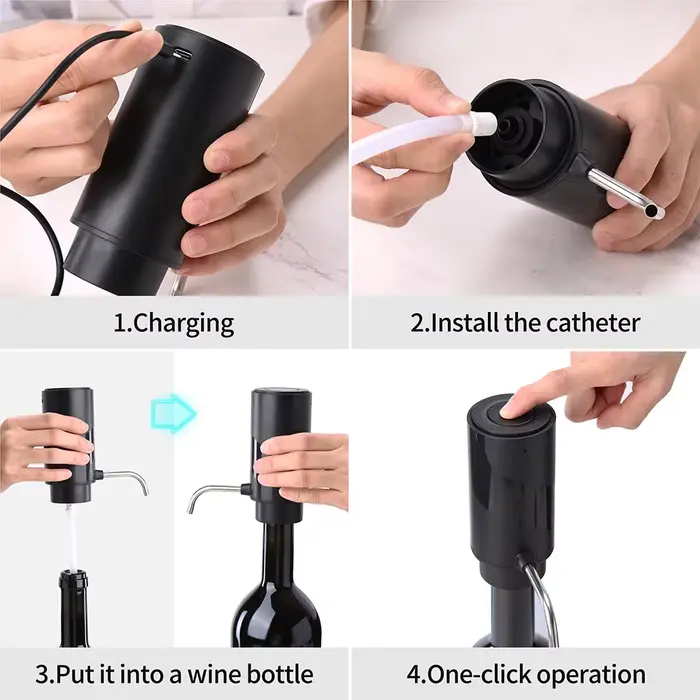 Aérateur et distributeur automatique de vin