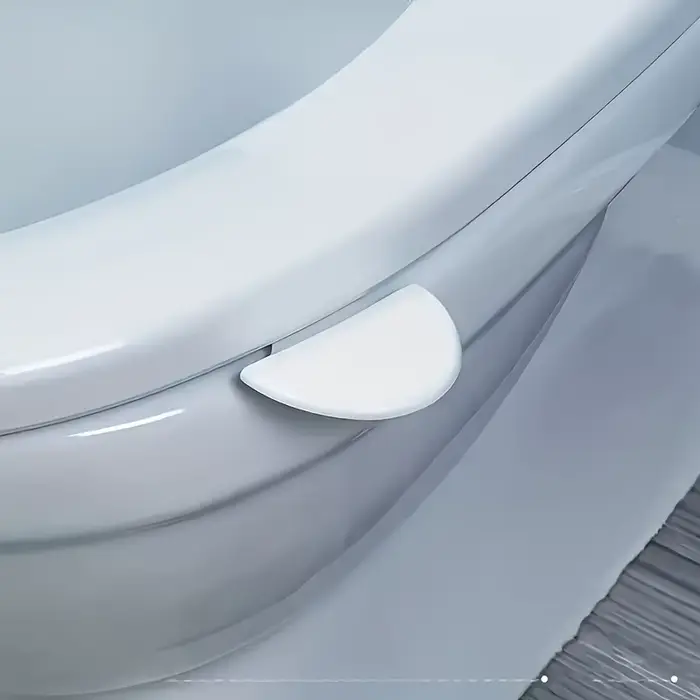 Poignée de siège de toilette pratique pour la salle de bain - Accessoire