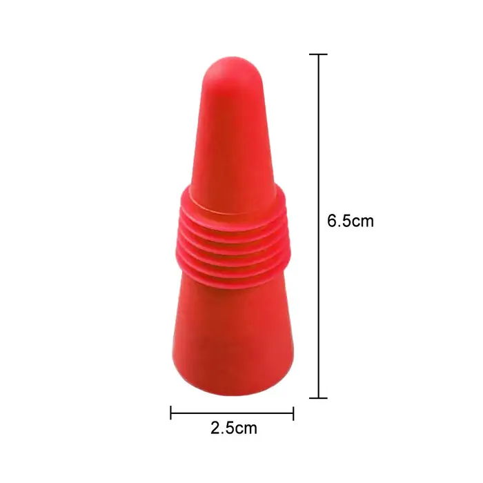Bouchon de bouteille de vin en silicone
