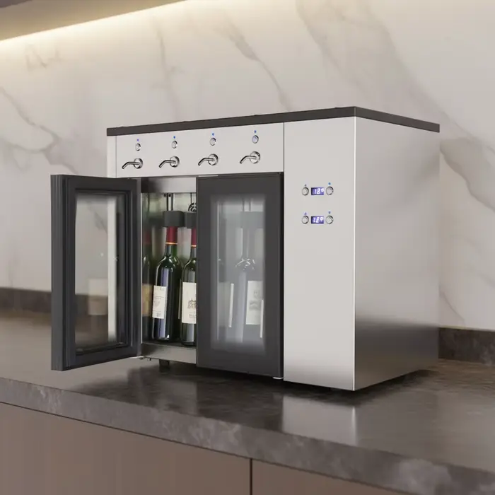 Réfrigérateur à compresseur électrique automatique de haute qualité pour bar à vin