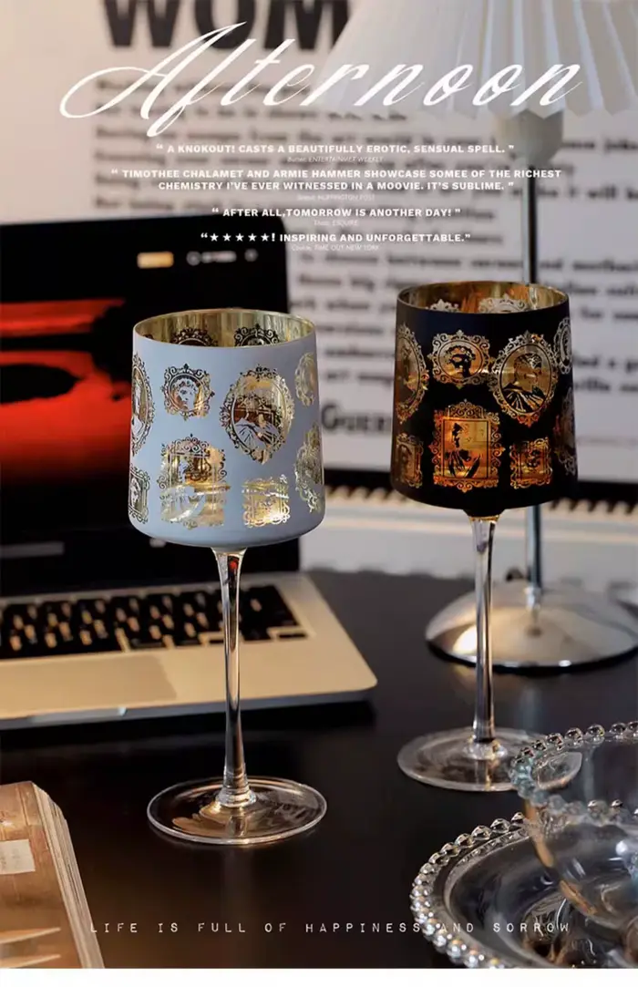 Verre de raisin à usage domestique créatif
