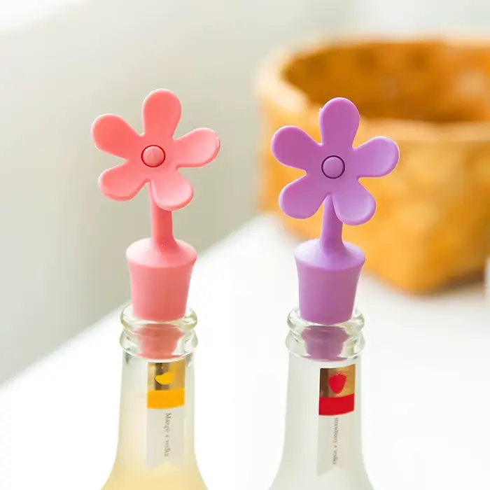 Bouchon de vin en Silicone sans fuite
