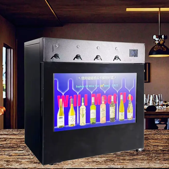 Refroidisseur à vin en acier inoxydable commercial