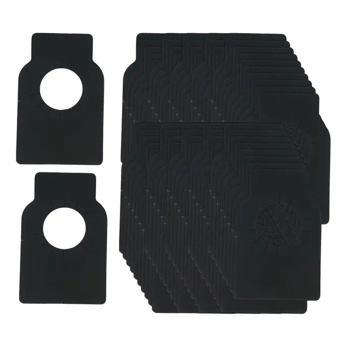 Étiquettes de bouteilles de vin double face réutilisables