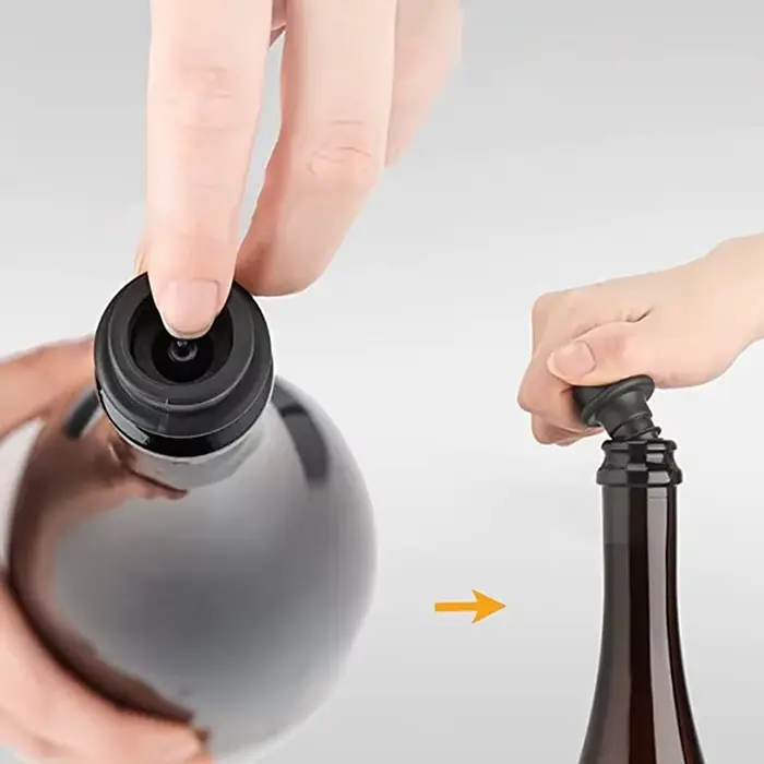 Bouchons à vin avancés en acier inoxydable