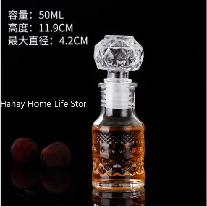 AfricSpirit-Petite Bouteille de Vin pour Whisky