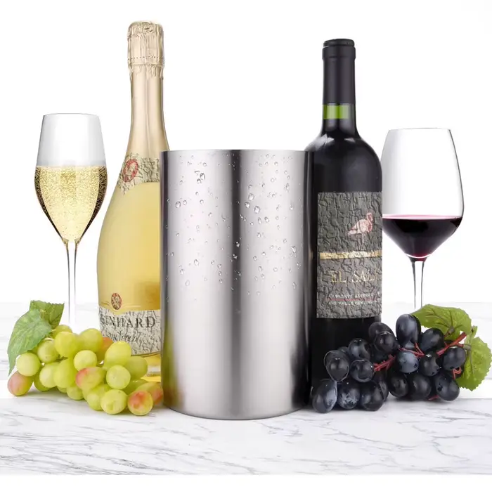 Refroidisseur de vin à Double paroi en acier inoxydable