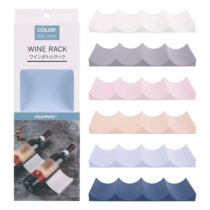 Support de stockage de vin en plastique