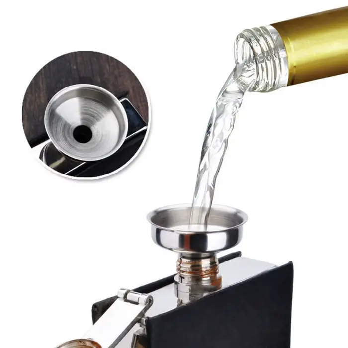 Mini entonnoir à vin en acier inoxydable