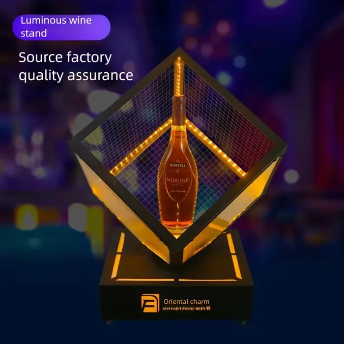 Présentoir à vin VIP pour bar et discothèque