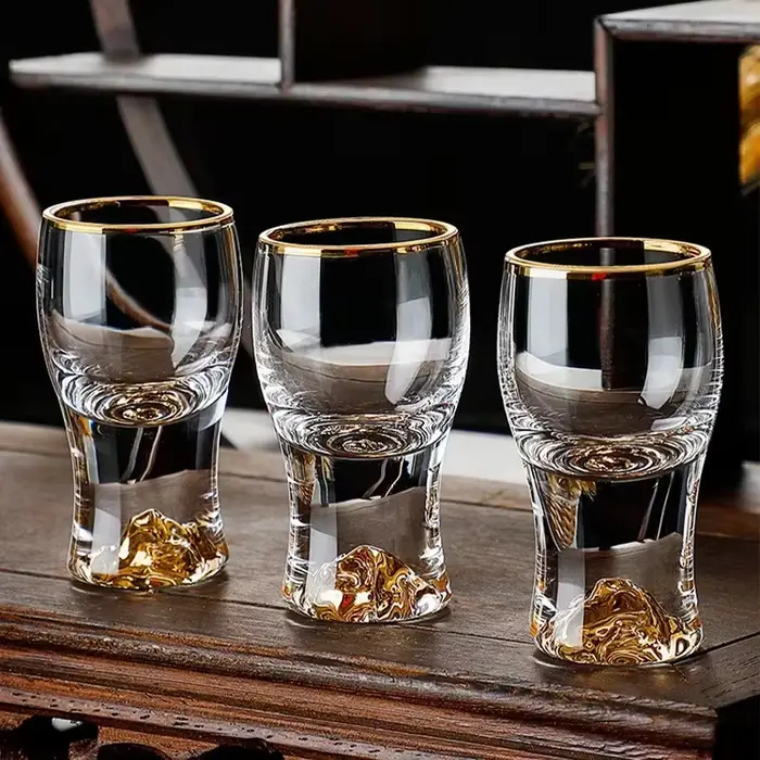 Verre en cristal sans plomb