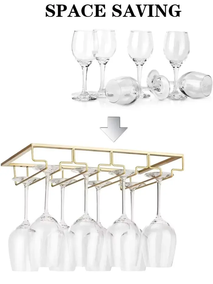 Support à verres à vin pour bar