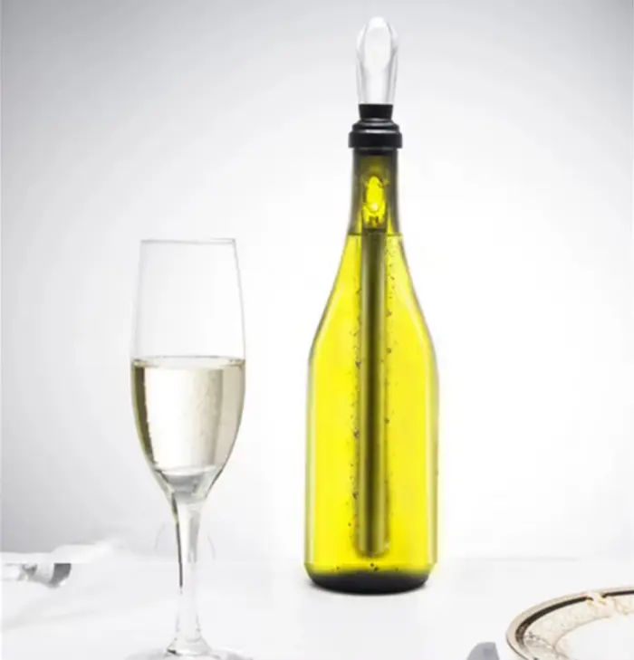 Verseur de vin en acier inoxydable avec refroidissement