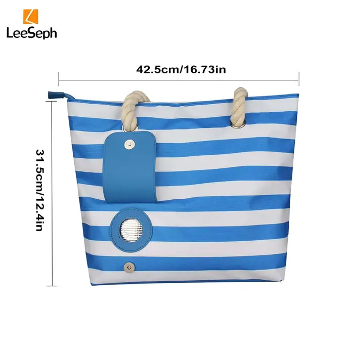 Leeseph-Sac à vin de plage avec distributeur GNE, sac isotherme pour pique-niques, camping, voyage, fête, facile à verser