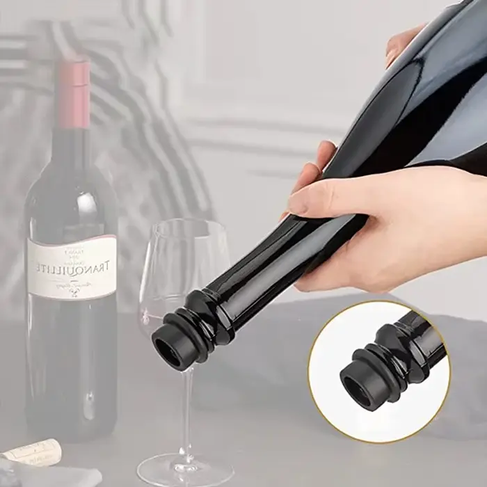 Bouchons à vin avancés en acier inoxydable