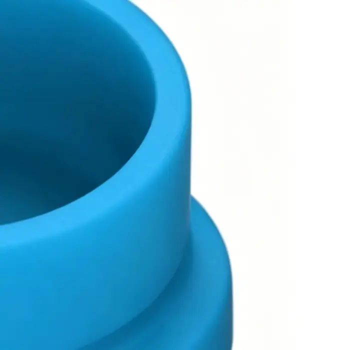 Couvre-flacon en silicone 6 couleurs pour la protection des échantillons
