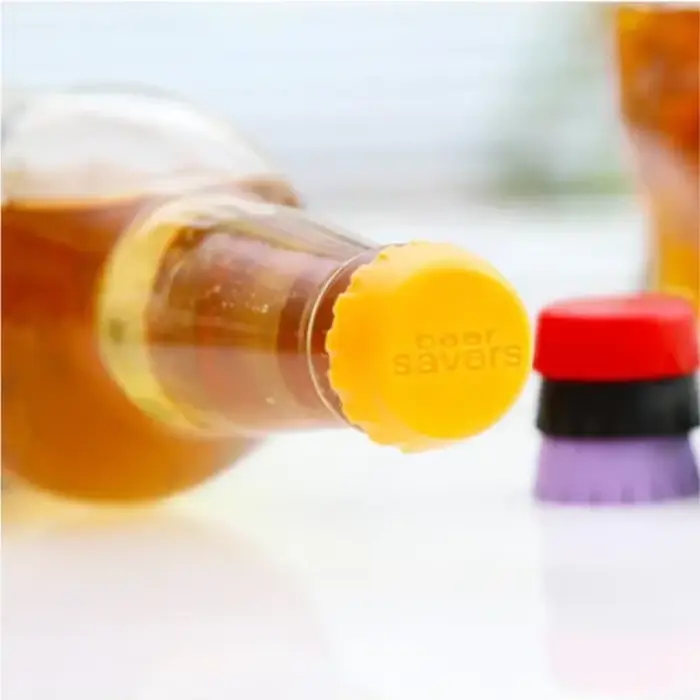 Bouchon de bouteille de bière en Silicone créatif