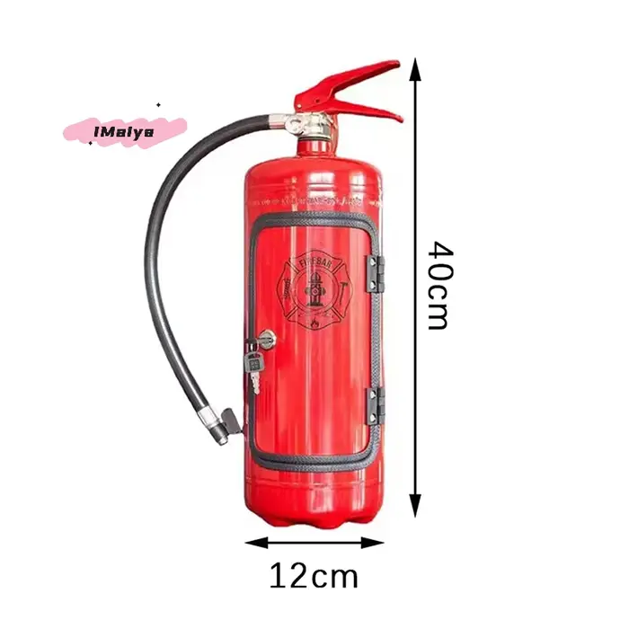 Boîte à vin en forme d'extincteur M-Fire