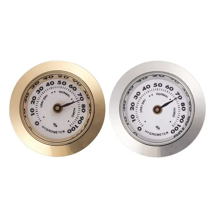 Hygromètre pour humidor à cigares de 28 mm